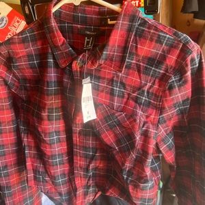 Forever 21 plaid Crop Top